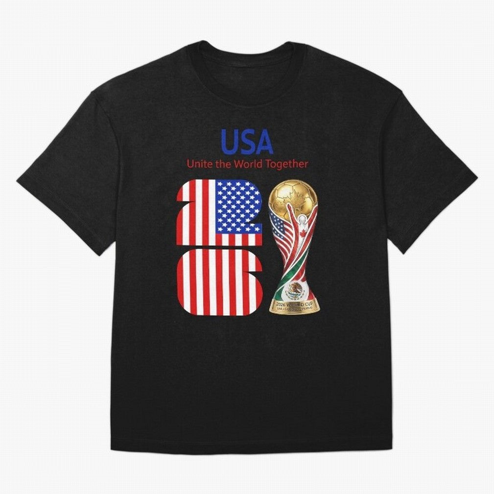 World Cup 2026, IMG 020, USA 001 Oversized T-Shirt Celebrate Supporters United by FIFA World Cup 2026 USA Canada Mexico with Neymar, Argentina and Brazil Energy, Championship Spirit, Famous Goals, Roaring Crowds and International Football Unity;