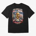 Fifa World Cup USA 2026 Colour Oversized T-Shirt Keep the Match Day Mood of Match Day Hype around FIFA World Cup 2026 USA Canada Mexico, CR7 and Messi, Brazil, Worldwide Fan Energy, Dramatic Goals, Stadium Lights and Championship Celebrations; Made
