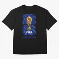 World Cup26 Houston Trophy Oversized T-Shirt Celebrate National Team Dreams in FIFA World Cup 2026 USA Canada Mexico Spirit, Filled with England, Haaland, Supporter Pride, Iconic Celebrations, Legendary Names and Global Match Day Energy; Built for
