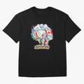 All The World United 2026 Football Design Oversized T-Shirt Bring Bold Fan Energy to the FIFA World Cup 2026 USA Canada Mexico Journey through Messi, CR7 and Mbappe Highlights, France Pride, Classic Soccer Heritage, Championship Pressure, Fan