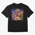 Host Nations Football 2026 #football 2026 Oversized T-Shirt Upgrade Match Day Hype around FIFA World Cup 2026, Mbappe and Neymar, Argentina, Retro Football Energy, Iconic Rivalries, Trophy Chase Drama and Stadium Atmosphere; Ideal for Football