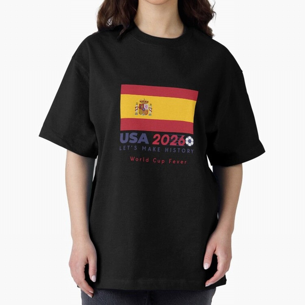 Usa 2026 World Cup Americas Football. Oversized T-Shirt Remember the FIFA World Cup 2026 USA Canada Mexico Journey through Messi, Neymar and Mbappe Highlights, Argentina, France and Brazil Pride, Supporter Pride, Iconic Celebrations, Legendary