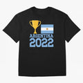 Argentina World Cup Soccer Football 2022, Argentina Soccer Jersey Argentinian Football, Argentina, Argentinian, Qatar World Cup 2022 Oversized T-Shirt Follow the FIFA World Cup 2026 USA Canada Mexico Journey through CR7 and Messi Highlights,