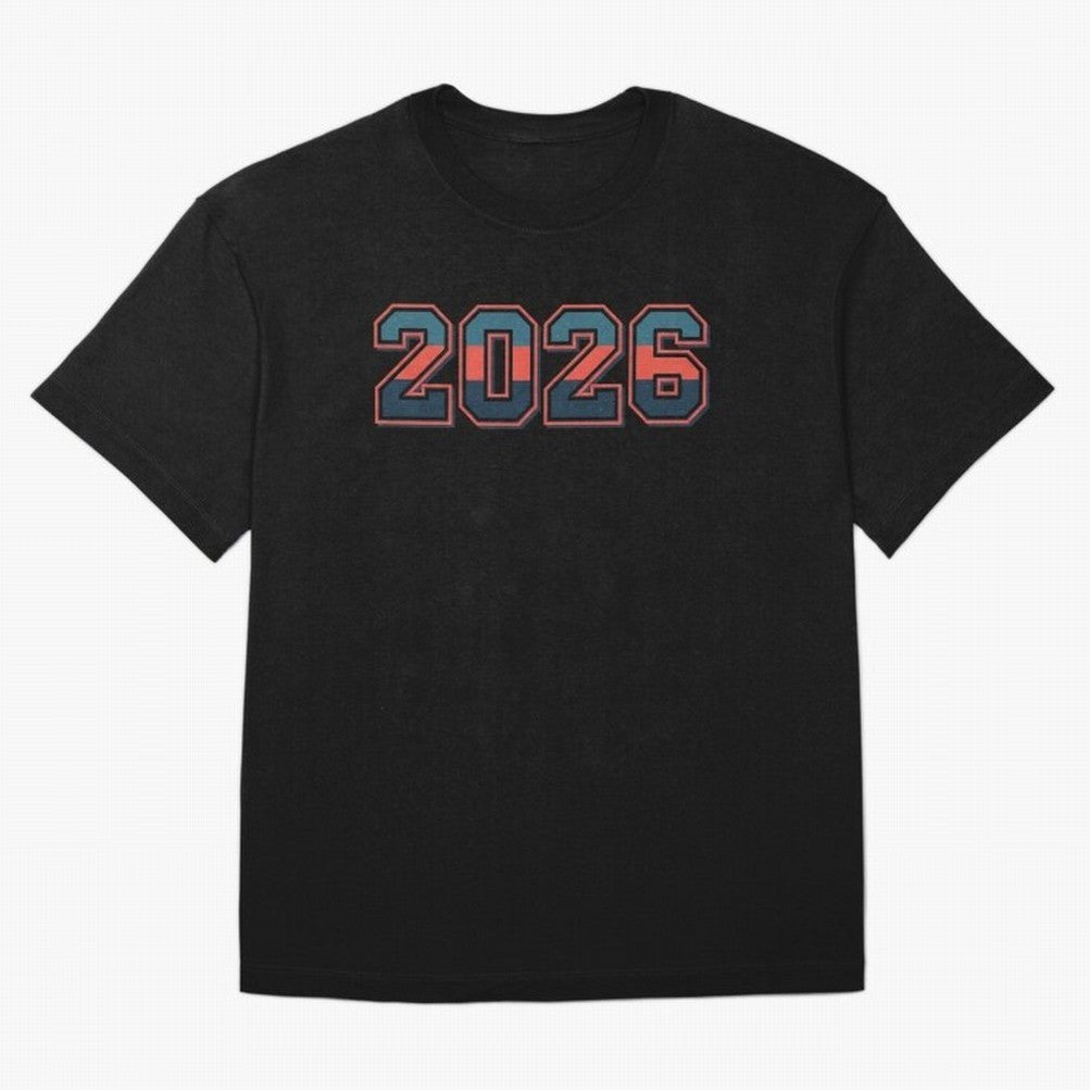 Vintage American 2026 Collegiate Style T-Shirt Sticker Design Oversized T-Shirt Carry FIFA World Cup 2026 Group Stage for Fans of Messi and Cristiano Ronaldo and Germany, Bringing Goal Celebration Energy, Supporter Heritage, Football Icons and