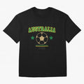 Australia 2026 ¡ª Vintage Soccer Tee Oversized T-Shirt Celebrate the Biggest Stage of FIFA World Cup 2026 USA Canada Mexico Made for Haaland, Argentina Energy, Goal Celebration Energy, Supporter Heritage, Football Icons and Worldwide Tournament