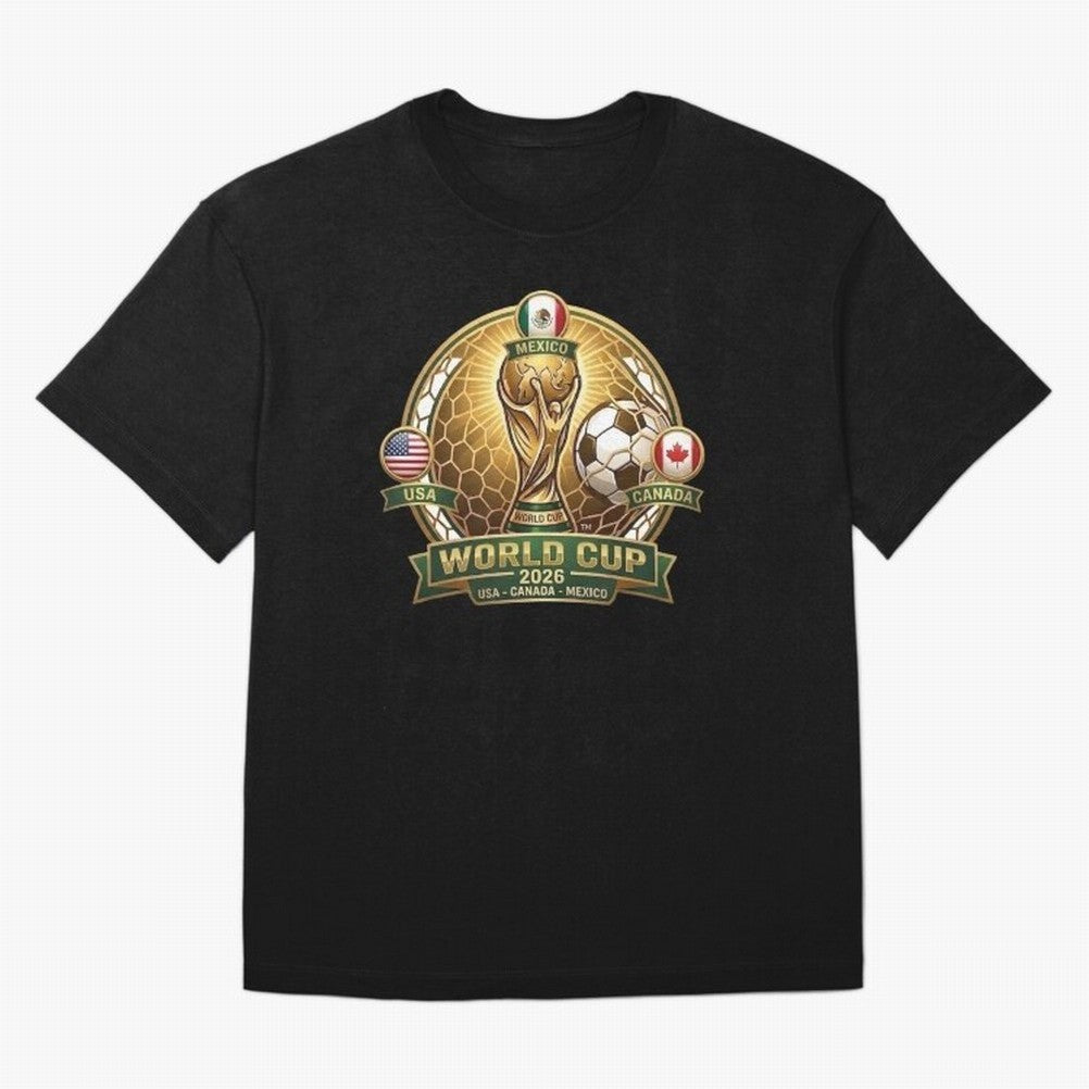 Chasing the Cup 2026 Oversized T-Shirt Show Fan Pride Across FIFA World Cup 2026 Group Stage Spirit, Driven by Brazil, Messi, Neymar and Mbappe, Tournament Hype, Historic Matchups, Family Viewing Parties and Global Sports Pride; Great for Watch
