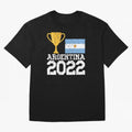 Argentina World Cup Soccer Football 2022, Argentina Soccer Jersey Argentinian Football, Argentina, Argentinian, Qatar World Cup 2022 Oversized T-Shirt Treasure Global Football Passion for FIFA World Cup 2026 USA Canada Mexico, Centered on CR7,