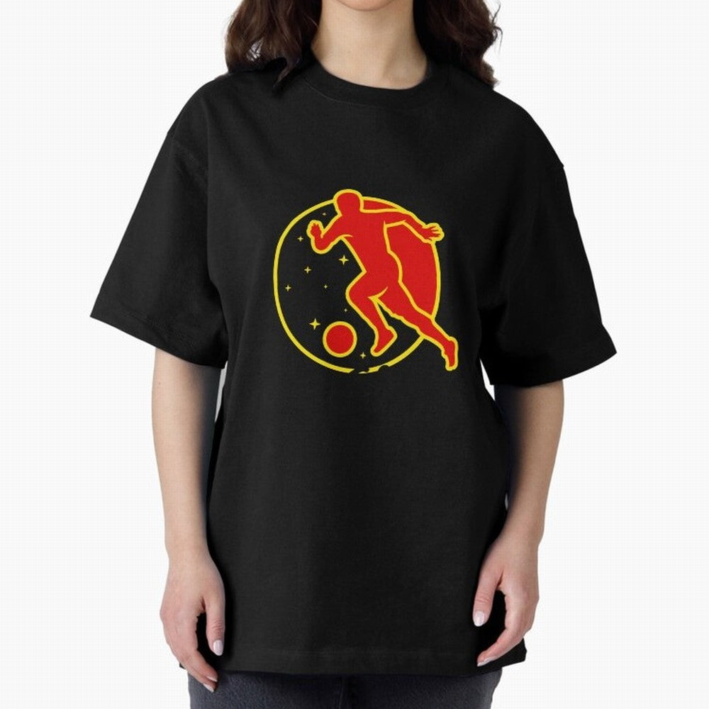Belgium World Cup 2022 Oversized T-Shirt Show Match Day Excitement for FIFA World Cup 2026 Centered on Messi and Cristiano Ronaldo, France and Portugal Energy, Sports Nostalgia, International Competition, Famous Players and Unforgettable Victories;