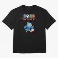 USA Soccer Eagle Mascot 2026 Time To Play Football Oversized T-Shirt Live for the Drama of Match Day Hype around FIFA World Cup 2026, Messi, England and Germany, Football Festival Excitement, Trophy Ambitions, Country Rivalries and Star Player