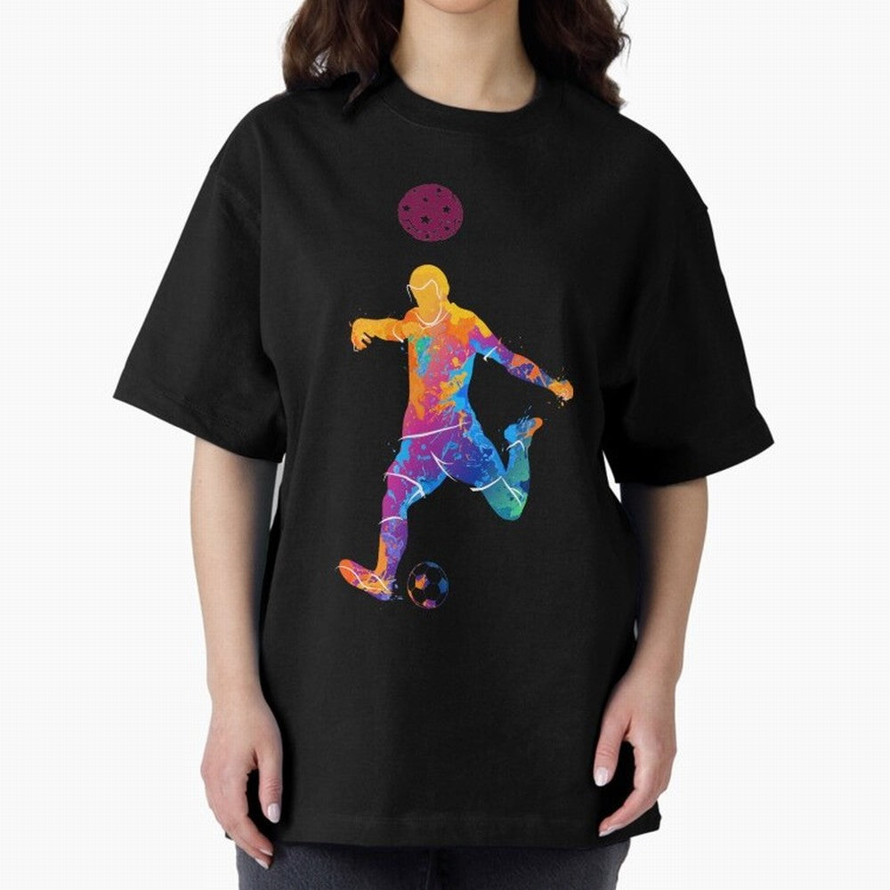 World Cup 2022 Family, Football Players, Football Lovers Oversized T-Shirt Celebrate the Next Chapter of FIFA World Cup 2026 Group Stage Highlighting Neymar, Haaland and Cristiano Ronaldo, Brazil Energy, Supporter Pride, Iconic Celebrations,