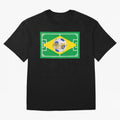 Brazil World Cup 2026 Oversized T-Shirt Celebrate Fan Favorites in FIFA World Cup 2026 USA Canada Mexico for Fans of CR7 and Messi and France, Bringing Goal Celebration Energy, Supporter Heritage, Football Icons and Worldwide Tournament Joy; Made