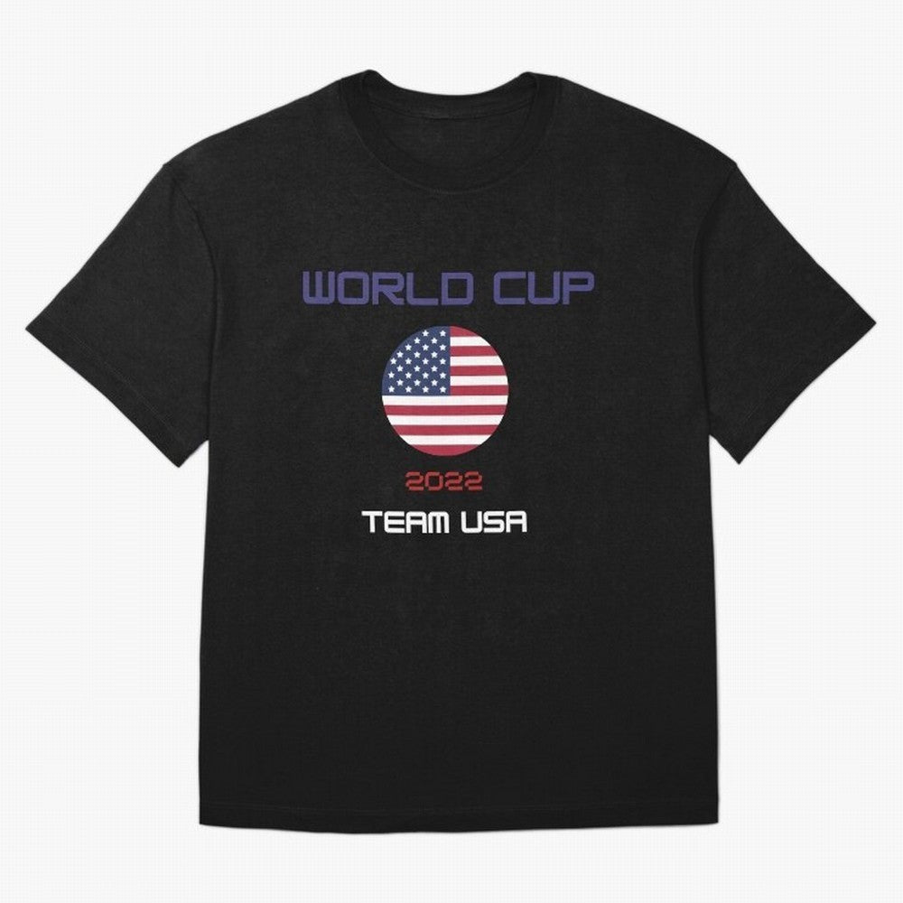 World cup 2022 Team USA Oversized T-Shirt Support Iconic Players in FIFA World Cup 2026 Group Stage Celebrating Mbappe and Neymar, Argentina, France and Brazil Energy, Goal Celebration Energy, Supporter Heritage, Football Icons and Worldwide