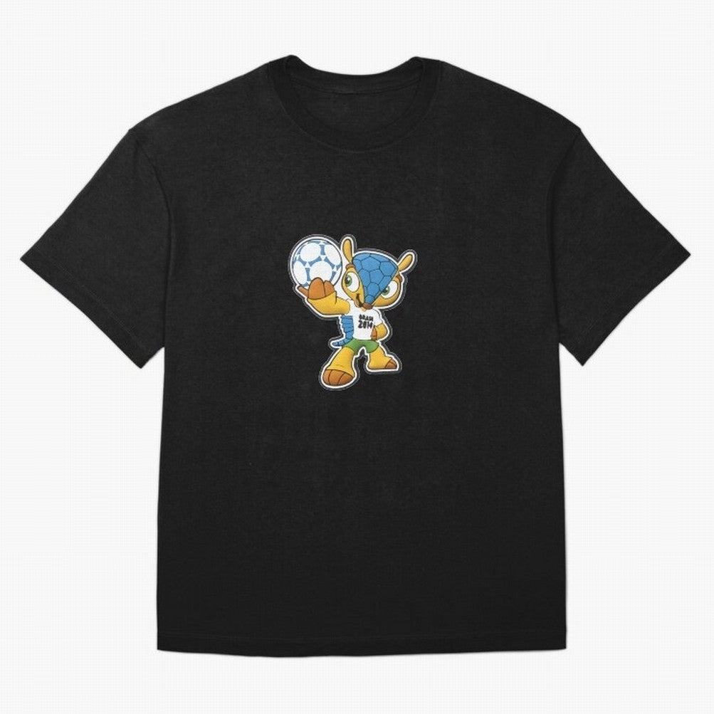Brazil 14 Oversized T-Shirt Show Match Day Excitement for FIFA World Cup 2026 Centered on Messi and Cristiano Ronaldo, France and Portugal Energy, Sports Nostalgia, International Competition, Famous Players and Unforgettable Victories; Perfect for