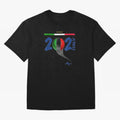 Italy Football - Italian Soccer National Team Oversized T-Shirt Keep the Match Day Mood of FIFA World Cup 2026 USA Canada Mexico for Fans of Neymar and Portugal, Bringing Game Day Rituals, Football Legends, Country Pride and the Road to the Final;