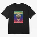 Morocco 2026 World Cup - Traditional Zellige Football Oversized T-Shirt Honor the FIFA World Cup 2026 Journey through Haaland Highlights, England, France and Netherlands Pride, Football Passion, Legendary Performances, Festival Vibes and Supporter
