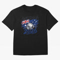 Australia Soccer 2026: Grunge Flag & Football Pride Oversized T-Shirt Support Your Favorite Stars during FIFA World Cup 2026 USA Canada Mexico for Fans of Mbappe and Brazil, Portugal and Argentina, Bringing Stadium Chants, National Pride, Trophy