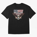 Soccer Now We Care 2026 USA Shirt Funny American Soccer Fan Patriotic World Football Design Oversized T-Shirt Celebrate Football Heritage in FIFA World Cup 2026 Group Stage for Fans of Cristiano Ronaldo, Haaland and CR7 and Argentina, France and
