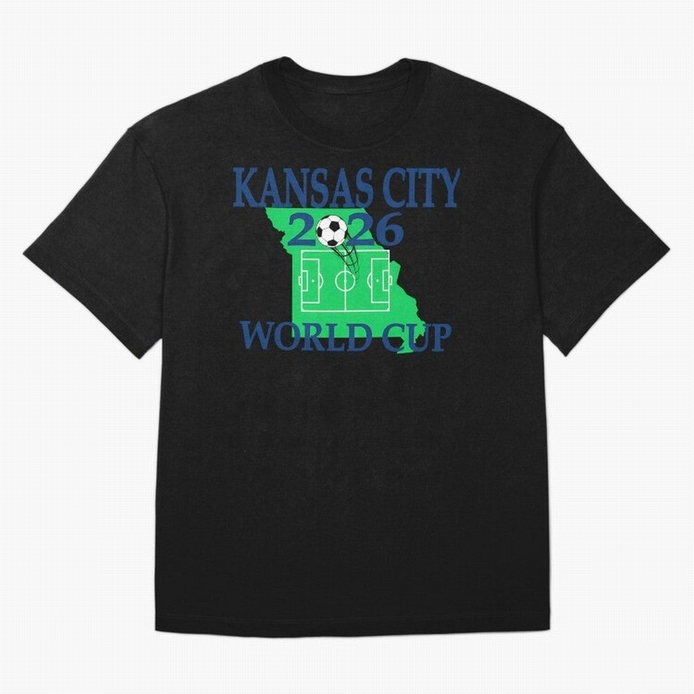 Kansas City 2026 world cup Oversized T-Shirt Turn Up for FIFA World Cup 2026 USA Canada Mexico for Fans of Haaland and Mbappe and Spain, Bringing Supporter Pride, Iconic Celebrations, Legendary Names and Global Match Day Energy; Perfect for Fans,
