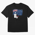 Australia 2026 Soccer Pride - Boxing Kangaroo & Dynamic Waving Flag. Oversized T-Shirt Celebrate Every Goal in FIFA World Cup 2026 USA Canada Mexico Spirit, Driven by Netherlands, Cristiano Ronaldo, Haaland and CR7, Global Supporter Spirit,
