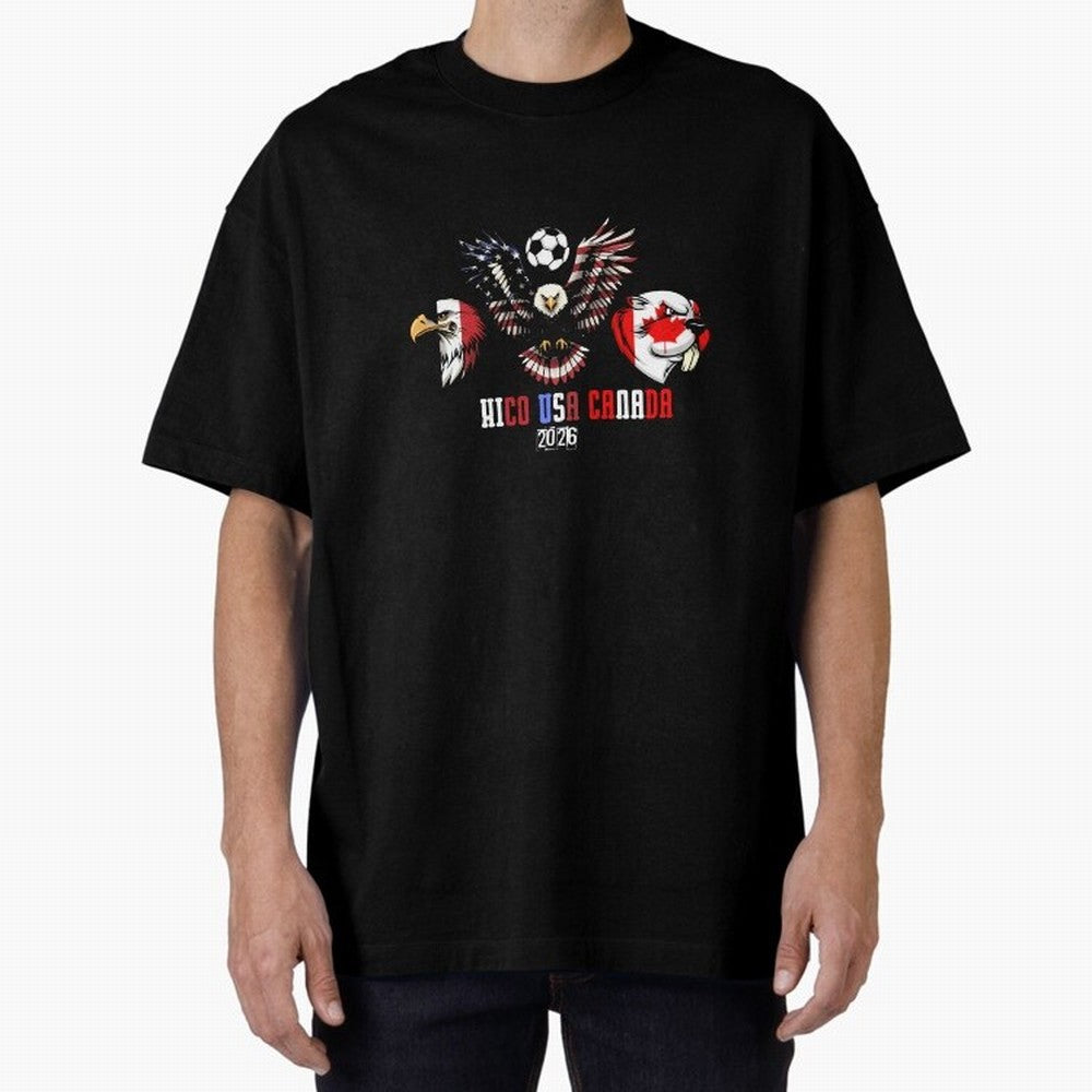 World cup 2026 T-Shirt_84564047 Oversized T-Shirt Make Game Day About FIFA World Cup 2026 Group Stage Spirit, Filled with Spain and Netherlands, Neymar, Haaland and Cristiano Ronaldo, Stadium Memories, Football Loyalty, International Chants and