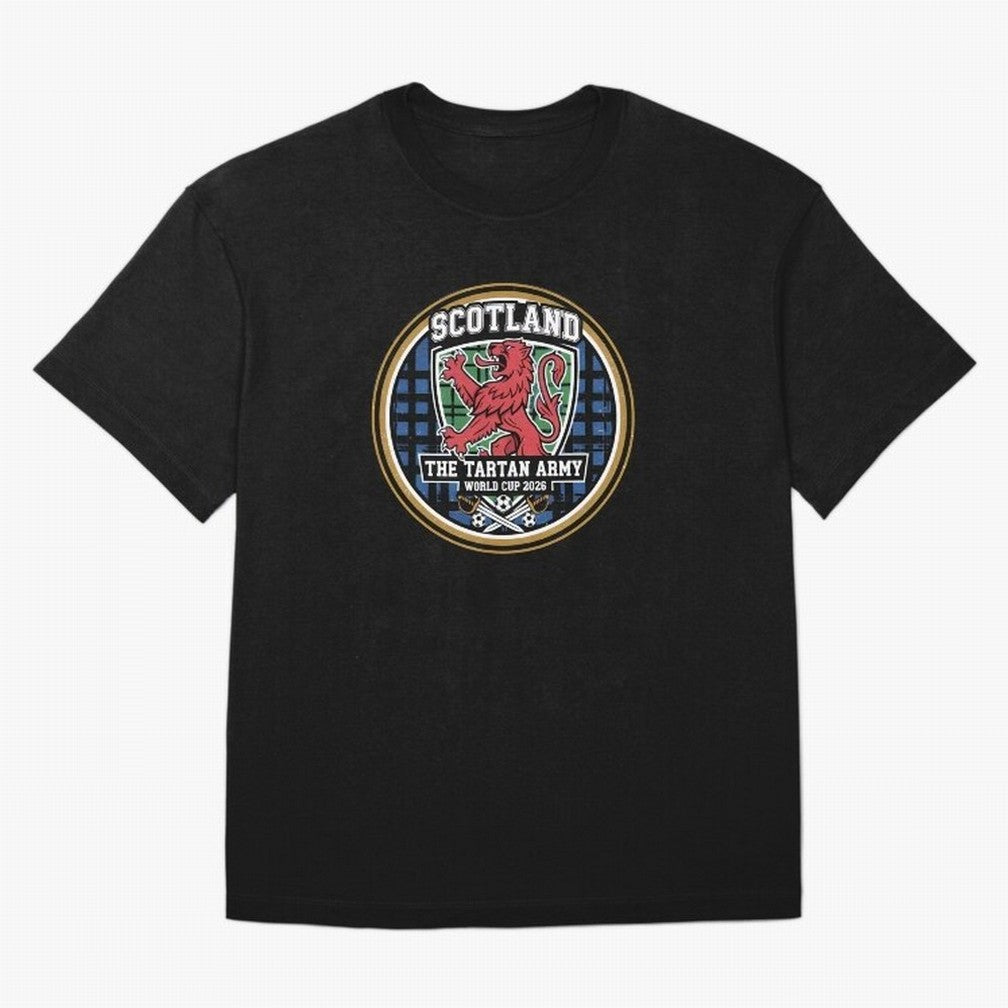 Scotland World Cup 2026 - Tartan Army Football Fan, USA Mexico Canada T-Shirt_84153647 Oversized T-Shirt Support Iconic Players in FIFA World Cup 2026 Spirit, Made for Argentina, Messi and Cristiano Ronaldo, Retro Football Energy, Iconic Rivalries,