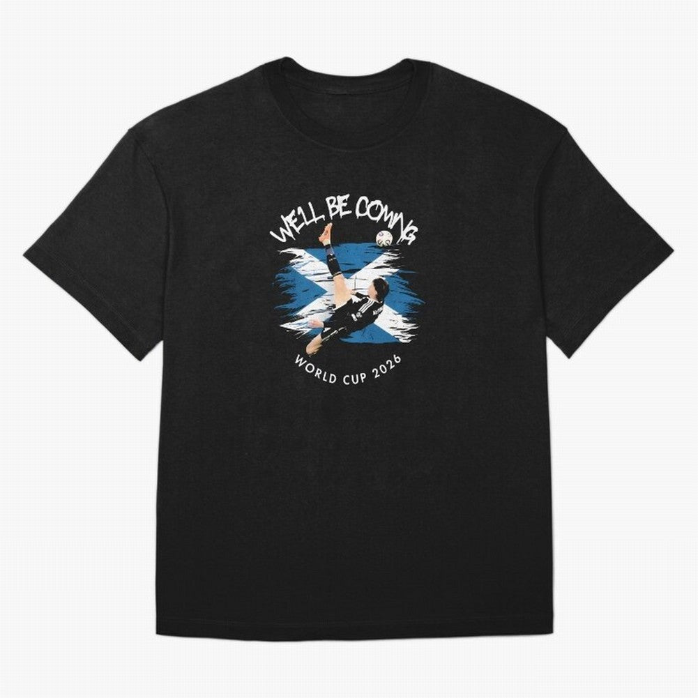 We'll be coming 2026 - Scotland World Cup 2026 ¨C Tartan Army Returns T-Shirt_83870657 Oversized T-Shirt Support Your Favorite Stars during FIFA World Cup 2026 USA Canada Mexico Built around Neymar, England and Germany Energy, Stadium Chants,