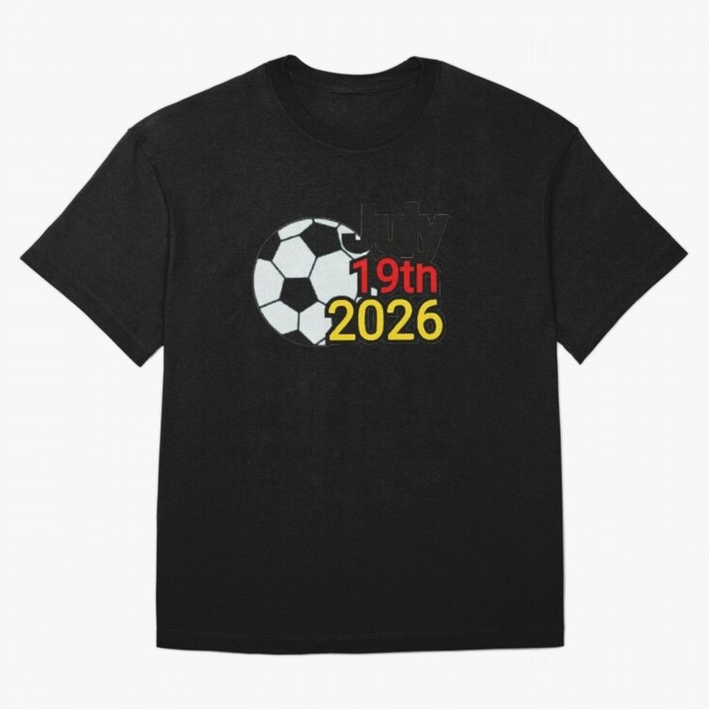 USA 2026- Germany Oversized T-Shirt Celebrate FIFA World Cup 2026 for Fans of Messi and England and Germany, Bringing Football Festival Excitement, Trophy Ambitions, Country Rivalries and Star Player Buzz; Perfect for Supporters Who Want Bold
