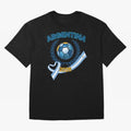 Argentina 2026 Oversized T-Shirt Elevate the FIFA World Cup 2026 Journey through Messi Highlights, Netherlands Pride, Classic Soccer Heritage, Championship Pressure, Fan Loyalty and International Pride; Made for Collectors Who Enjoy Iconic Players,