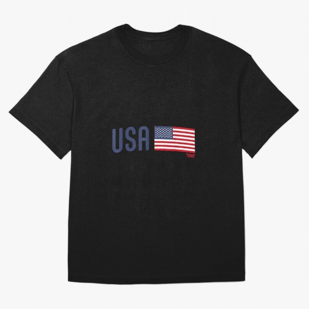 2026 USA Soccer Fan World Cup Oversized T-Shirt Keep the Match Day Mood of Global Football Passion for FIFA World Cup 2026 Group Stage, Centered on Haaland, Spain, Classic Soccer Heritage, Championship Pressure, Fan Loyalty and International Pride;