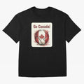Go Canada Soccer Ball Flag | Canadian Football Fan Graphic Tee Oversized T-Shirt Fuel the Hype around Match Day Hype around FIFA World Cup 2026 Group Stage, Messi and Cristiano Ronaldo, France, Football Festival Excitement, Trophy Ambitions,