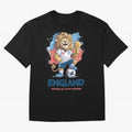 England - World Cup 2026 Oversized T-Shirt Celebrate Fan Culture around FIFA World Cup 2026 USA Canada Mexico Spirit, Celebrating Argentina, Messi, Championship Spirit, Famous Goals, Roaring Crowds and International Football Unity; Great for Watch