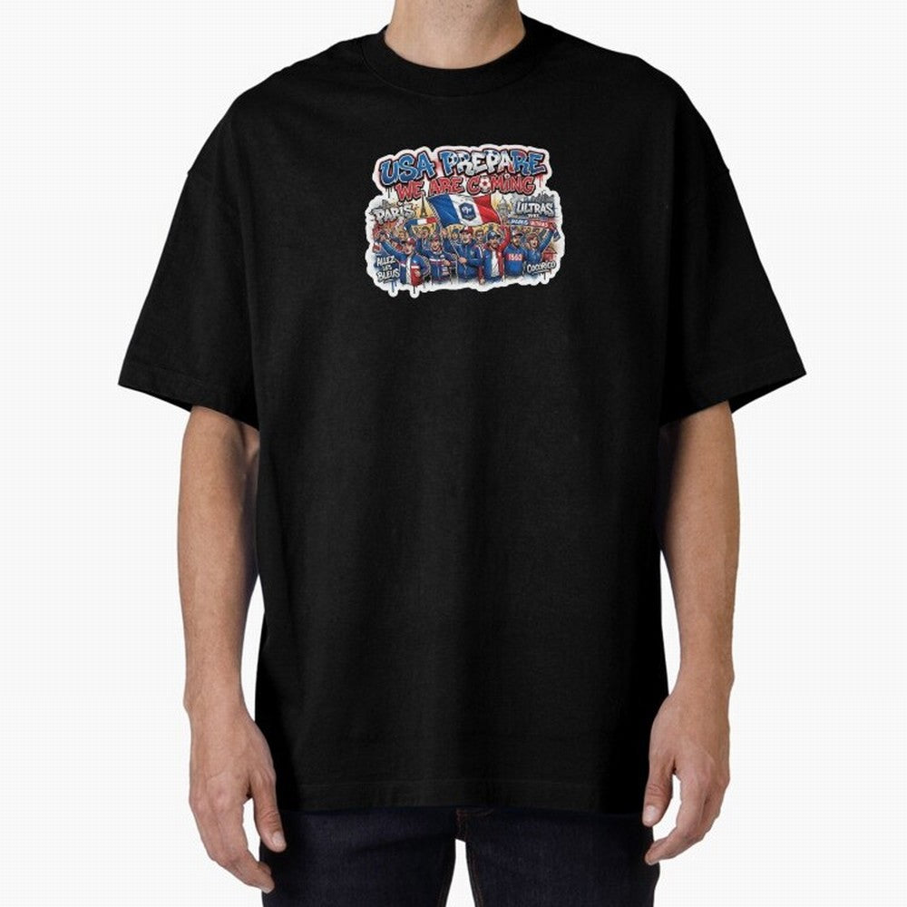France Soccer Fans 2026 Sticker We Are Coming Oversized T-Shirt Support Your Favorite Stars during FIFA World Cup 2026 USA Canada Mexico Built around Neymar, Portugal Energy, Football History, Final Match Energy, Crowd Noise and Once in a Lifetime