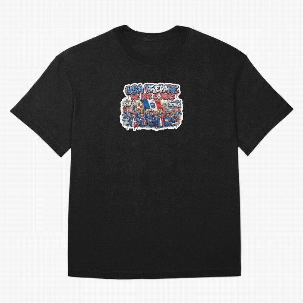 France Soccer Fans 2026 Sticker We Are Coming Oversized T-Shirt Support Your Favorite Stars during FIFA World Cup 2026 USA Canada Mexico Built around Neymar, Portugal Energy, Football History, Final Match Energy, Crowd Noise and Once in a Lifetime