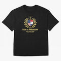 Copy of FIFA World Cup - USA v Paraguay Oversized T-Shirt Celebrate the FIFA World Cup 2026 Journey through Mbappe and Neymar Highlights, Brazil, Portugal and Argentina Pride, Match Day Excitement, Supporter Culture, Golden Goals and Global