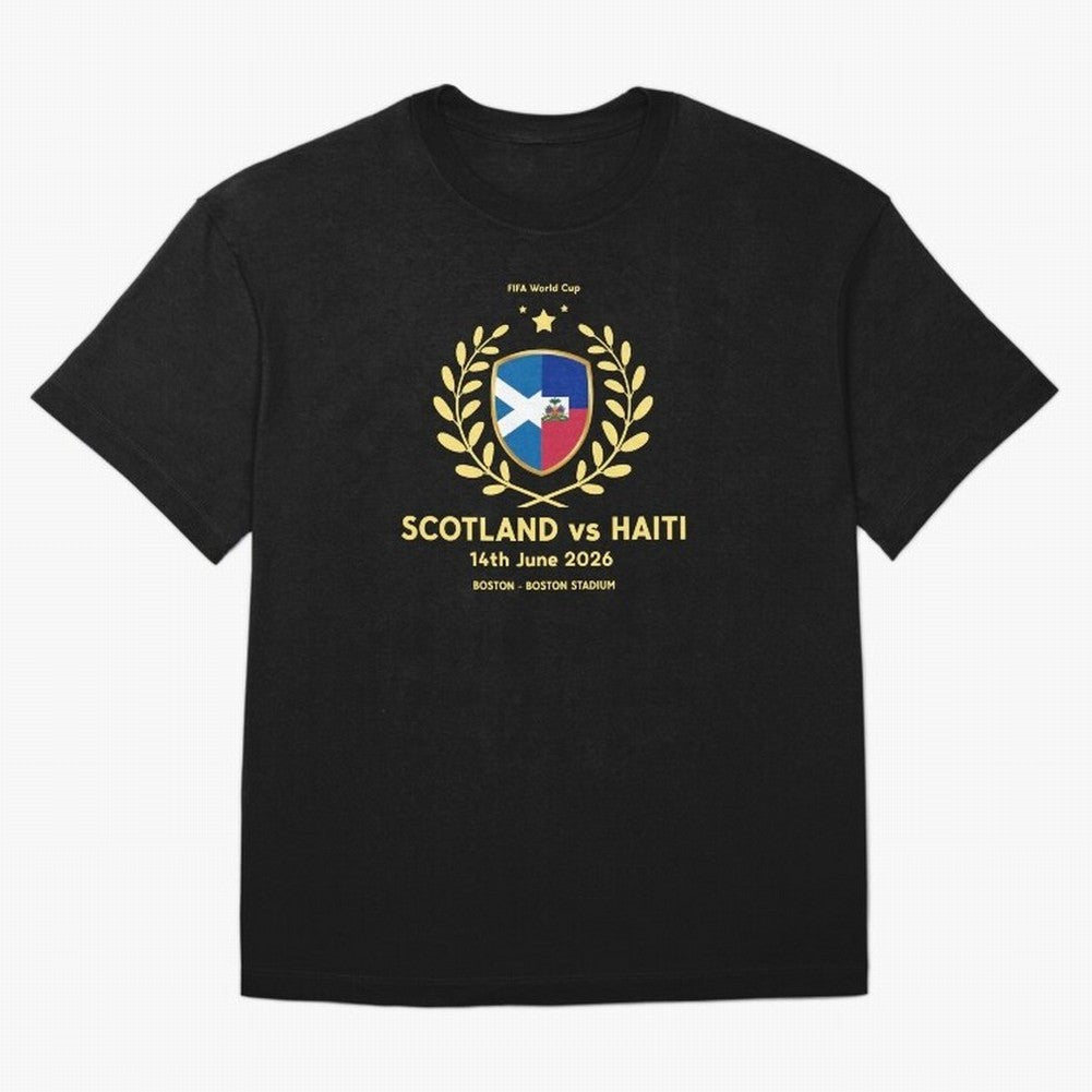 FIFA World Cup - Scotland v Haiti Oversized T-Shirt Make Memories around FIFA World Cup 2026 USA Canada Mexico Spirit, Celebrating England, Messi, Neymar and Mbappe, Football Passion, Legendary Performances, Festival Vibes and Supporter Community;