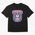Philadelphia 2026 Soccer Host City Welcoming the World Cup Oversized T-Shirt Stand with Global Football Passion for FIFA World Cup 2026, Featuring Haaland, Spain and Netherlands, Sports Nostalgia, International Competition, Famous Players and