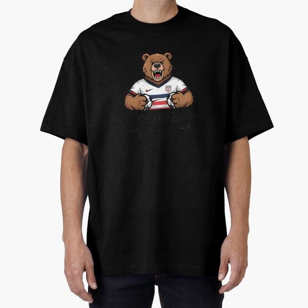 USA - World Cup 2026 Oversized T-Shirt Refresh FIFA World Cup 2026 USA Canada Mexico for Fans of Messi and Cristiano Ronaldo and England and Germany, Bringing Supporter Pride, Iconic Celebrations, Legendary Names and Global Match Day Energy; Built
