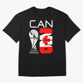 Canada 2026 Soccer World Cup Trophy Canadian Flag Design Oversized T-Shirt Bring Trophy Dreams to the FIFA World Cup 2026 USA Canada Mexico Journey through Haaland and Mbappe Highlights, Portugal, Spain and Germany Pride, Tournament Hype, Historic