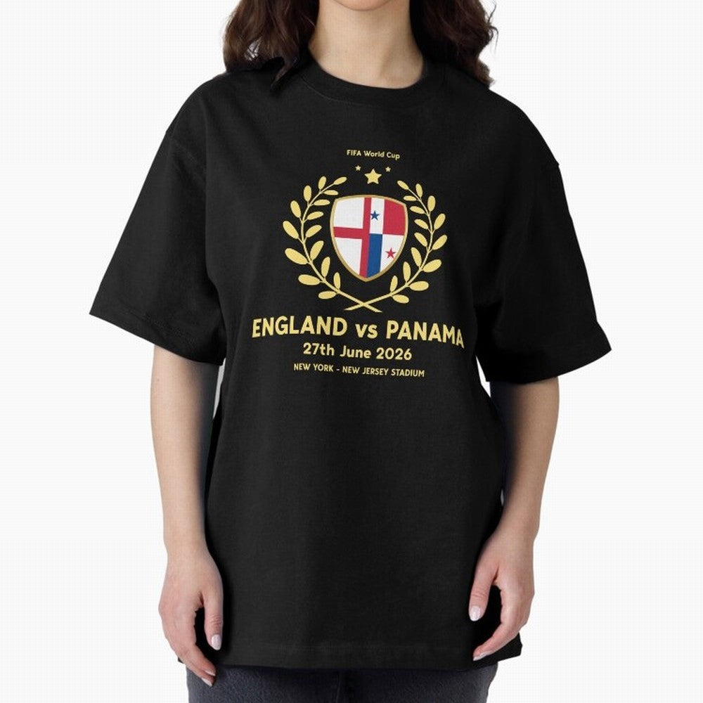 FIFA World Cup - England v Panama Oversized T-Shirt Celebrate Supporters United by Match Day Hype around FIFA World Cup 2026 USA Canada Mexico, Neymar, Haaland and Cristiano Ronaldo, Spain, Fan Favorite Moments, National Team Passion, Big Match