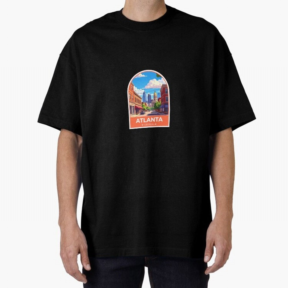 Atlanta Georgia Oversized T-Shirt Make Every Kick Count in Match Day Hype around FIFA World Cup 2026 Group Stage, Mbappe and Neymar, Argentina, France and Brazil, Retro Football Energy, Iconic Rivalries, Trophy Chase Drama and Stadium Atmosphere;