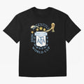 Argentina Football Champion World Cup 2026 - Gold Stars Watercolor Oversized T-Shirt Show Your Tournament Heart for Match Day Hype around FIFA World Cup 2026 Group Stage, Neymar, Argentina, Soccer Culture, Superstar Moments, National Team Dreams