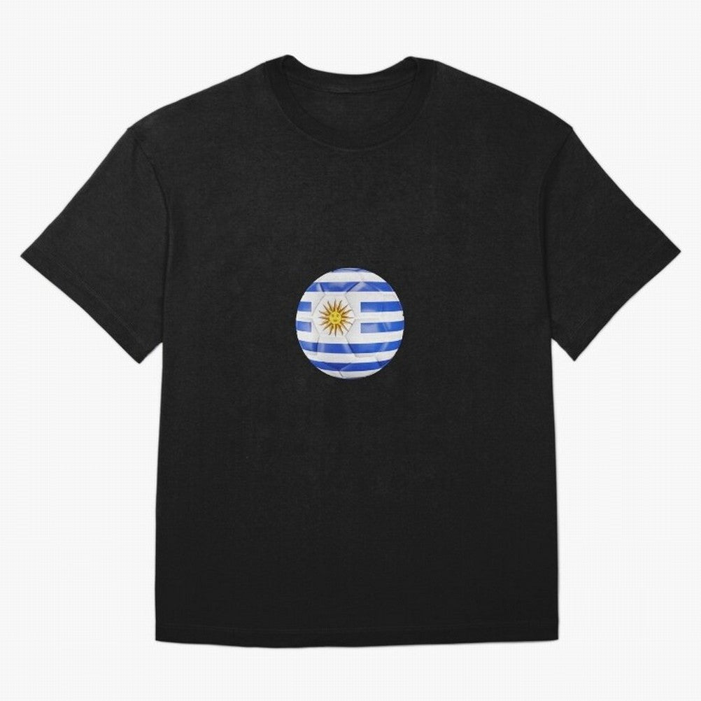 Uruguay Football Oversized T-Shirt Turn Up for FIFA World Cup 2026 Group Stage Capturing Neymar, Spain and Netherlands Energy, Soccer Culture, Superstar Moments, National Team Dreams and Competitive Fire; Ideal for Fans Who Follow Messi, Cristiano