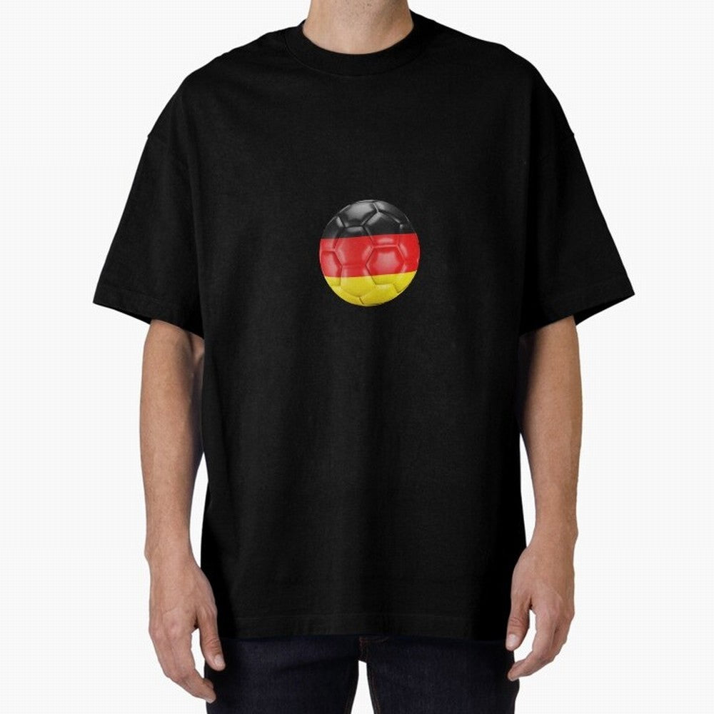 Germany Oversized T-Shirt Experience the Global Stage of FIFA World Cup 2026 Group Stage Driven by Messi, Neymar and Mbappe, Spain and Netherlands Energy, Classic Soccer Heritage, Championship Pressure, Fan Loyalty and International Pride; Made for