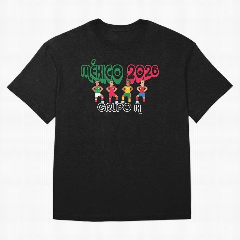 Mexico 2026 Group A Oversized T-Shirt Discover FIFA World Cup 2026 USA Canada Mexico Inspired by CR7 and Messi, England Energy, Stadium Memories, Football Loyalty, International Chants and Championship Tradition; Created for Match Day Parties,