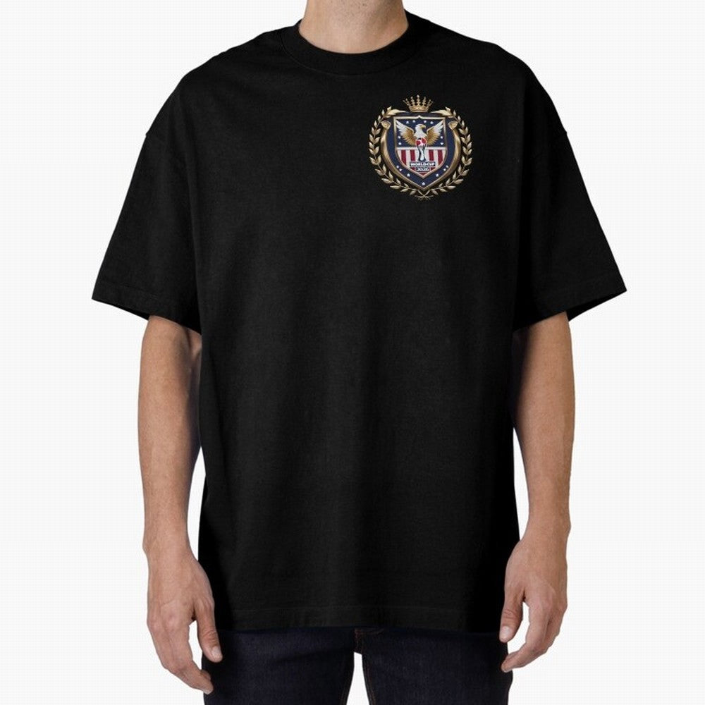 USA World Cup 2026 Oversized T-Shirt Step into Match Day Hype around FIFA World Cup 2026 USA Canada Mexico, Messi, France, Champion Mindset, Group Stage Buzz, Knockout Tension and Passionate Fan Culture; Ideal for Passionate Fans Who Love Underdog