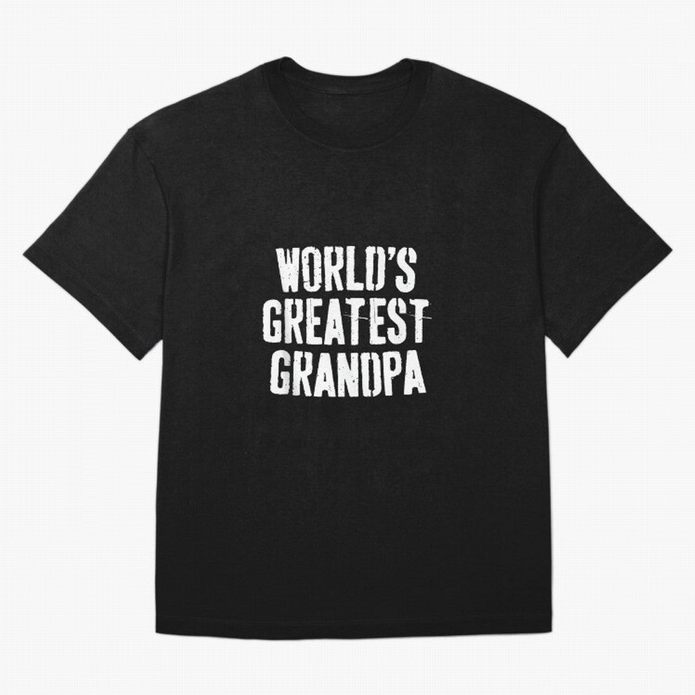 Mens World's Greatest Grandpa Shirt Papa Men Fathers Day Oversized T-Shirt Bring Match Day Fire to Global Football Passion for FIFA World Cup 2026 USA Canada Mexico, Built around CR7, England and Germany, Global Supporter Spirit, Legendary Goals,