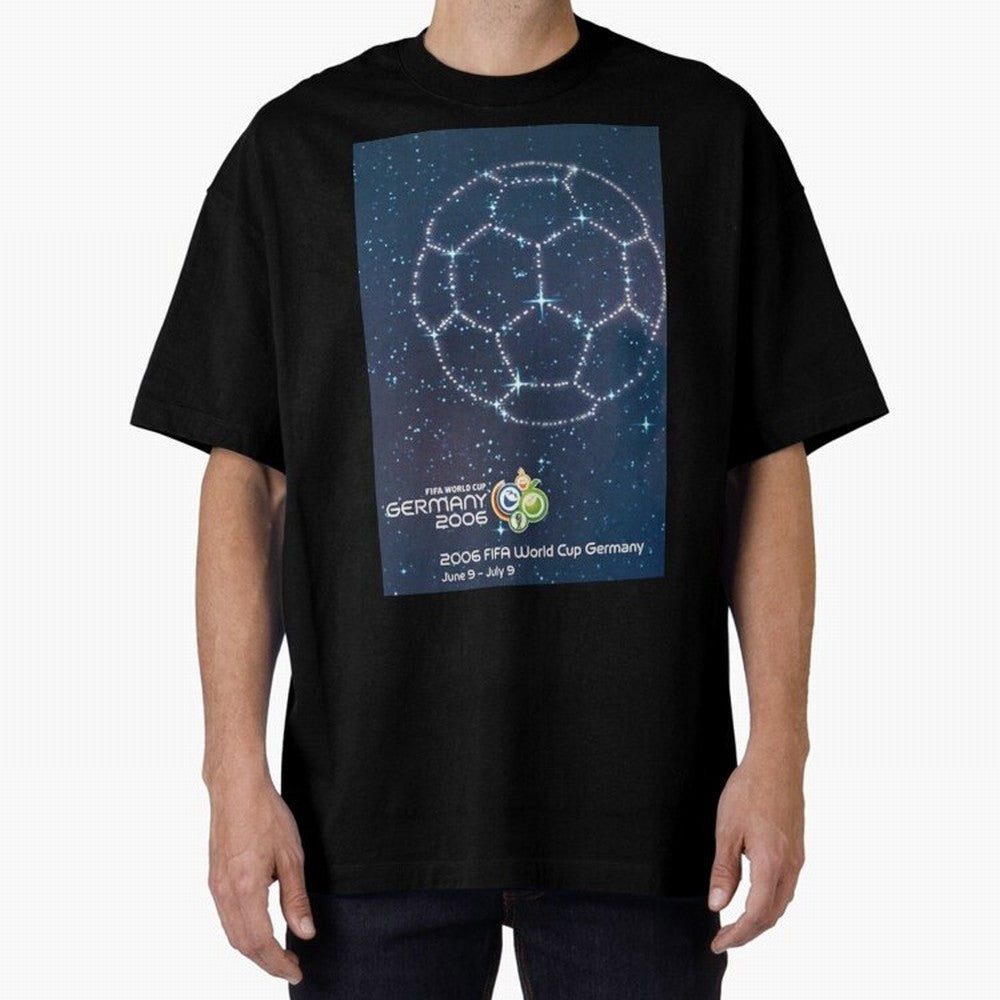 World Cup Germany 2006 v2. Oversized T-Shirt Unlock the FIFA World Cup 2026 Group Stage Journey through Haaland and Mbappe Highlights, England Pride, Football Passion, Legendary Performances, Festival Vibes and Supporter Community; Great for Watch