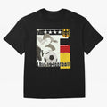 This is football! Fan Design Germany 2026 Oversized T-Shirt Remember FIFA World Cup 2026 Spirit, Filled with England and Germany, Messi, Championship Spirit, Famous Goals, Roaring Crowds and International Football Unity; Made for Collectors Who